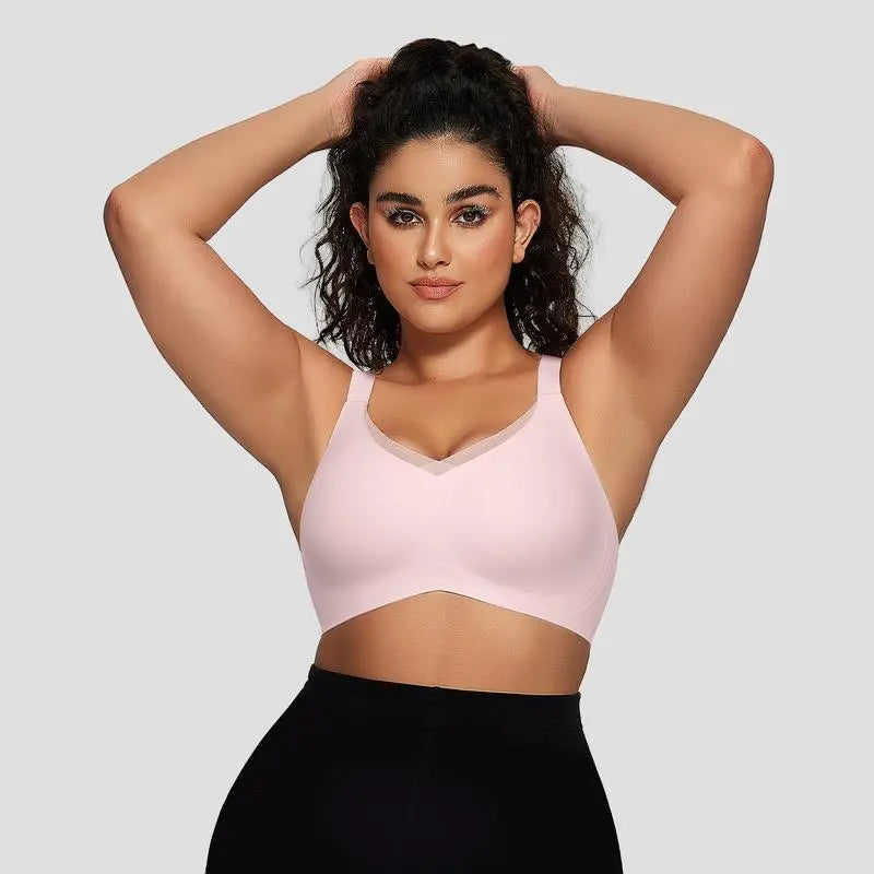 Soft Comfort Beha met V-Hals Jelly Strip zonder beugel