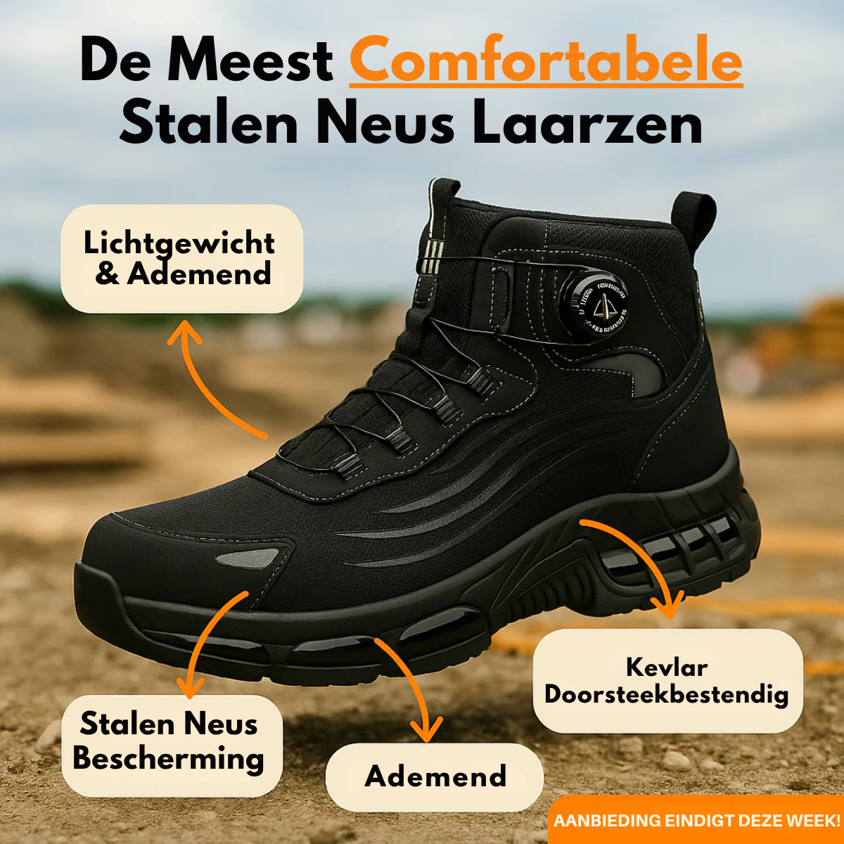 ArboWork 2.0 - S3 Veiligheidschoenen hoog