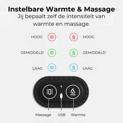 3 in 1 Rugmassage kussen