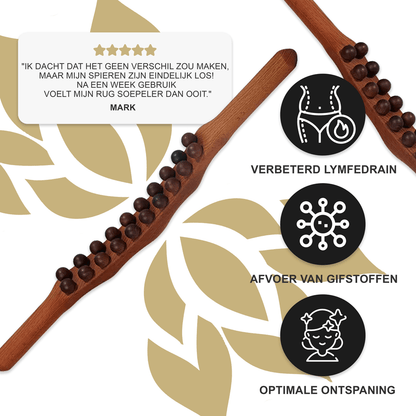 Gua Sha Wooden Therapy Staaf