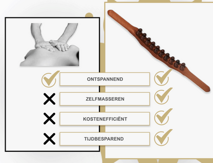 Gua Sha Wooden Therapy Staaf